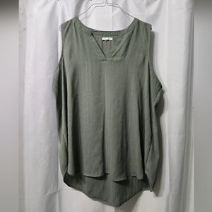 💚 Sage green chiffon business blouse 💚